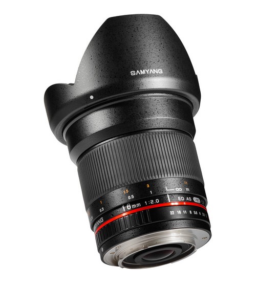 Samyang for Sony E 16mm f/2.0 ED AS UMC CS